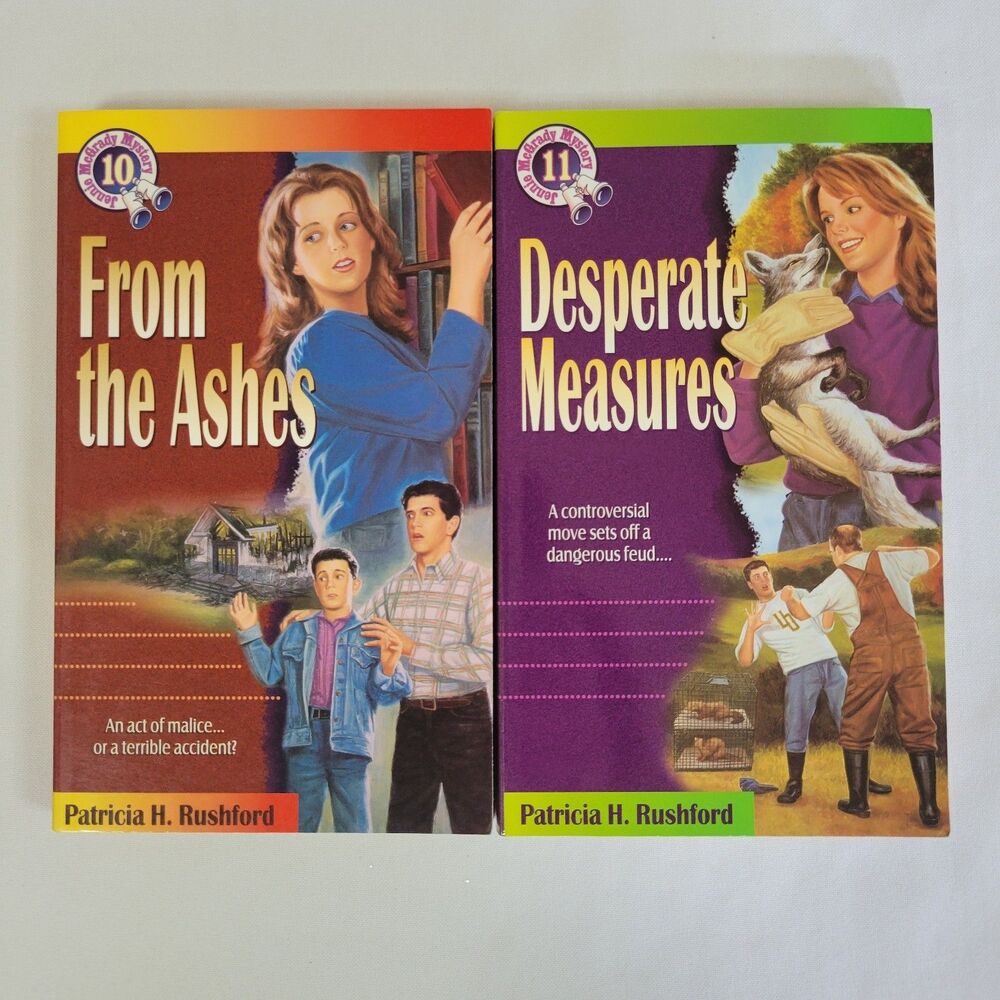 Vtg 90s Lot 10 Jennie McGrady Mystery Books Patricia Rushford Secrets Deceived - Picture 10 of 16